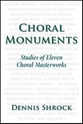 Choral Monuments book cover